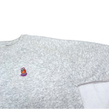 (BORO) 1990'S～ Rat Fink by Ed Roth LOGO EMBROIDERED SWEAT SHIRT