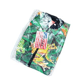 (VINTAGE) DEAD STOCK NEW 1990'S～ Pride PRODUCTS INC FROG PATTERN ALL OVER PRINT TYVEK PAPER JACKET