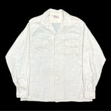 (VINTAGE) 1950'S～ PENNEY'S TOWNCRAFT KASURI PATTERN COTTON LOOP COLLAR BOX SHIRT