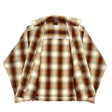 (DESIGNERS) 1990'S～ LAUTREAMONT MEN SHADOW PLAID COTTON DRIZZLER JACKET