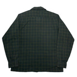 (vintage) 1960'S～ CITY PARIS MAN'S SHOP LATTICE PATTERN COTTON LOOP COLLAR BOX SHIRT