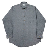 (vintage) 1980'S～ MADE IN USA L.L.BEAN CHECKERED BUTTON DOWN LIGHT FLANNEL SHIRT