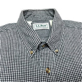 (vintage) 1980'S～ MADE IN USA L.L.BEAN CHECKERED BUTTON DOWN LIGHT FLANNEL SHIRT