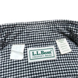 (vintage) 1980'S～ MADE IN USA L.L.BEAN CHECKERED BUTTON DOWN LIGHT FLANNEL SHIRT