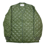 (vintage) DEAD STOCK NEW 1989 BELGIUM ARMY QUILTING CARDIGAN JACKET