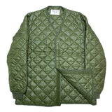 (vintage) DEAD STOCK NEW 1989 BELGIUM ARMY QUILTING CARDIGAN JACKET