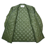 (vintage) DEAD STOCK NEW 1989 BELGIUM ARMY QUILTING CARDIGAN JACKET