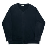 (designers) PHIGVEL REVERSE WEAVE STYLE ZIP UP SWEAT CARDIGAN