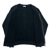(designers) PHIGVEL REVERSE WEAVE STYLE ZIP UP SWEAT CARDIGAN