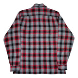 (VINTAGE) 1960'S～ Rayllama SHADOW PLAID LOOP COLLAR BOX SHIRT