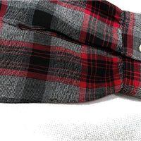 (VINTAGE) 1960'S～ Rayllama SHADOW PLAID LOOP COLLAR BOX SHIRT