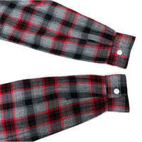 (VINTAGE) 1960'S～ Rayllama SHADOW PLAID LOOP COLLAR BOX SHIRT