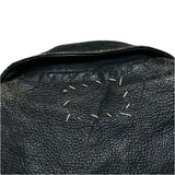 (vintage) R.H. Vintage REMAKE 1950'S～ DOUBLE BREASTED LEATHER BIKER VEST