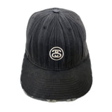 (BORO) 1990'S～ OLD STUSSY NAVY TAG CHANEL LOGO EMBROIDERED BASEBALL CAP