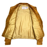 (VINTAGE) 1990'S～ MADE IN USA WESTERN by Schott SUEDE 4 POCKET TRUCKER JACKET