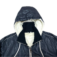 (DESIGNERS) MADE IN ITALY DOLCE & GABBANA PADDED ZIP UP HOODIE