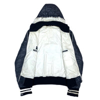 (DESIGNERS) MADE IN ITALY DOLCE & GABBANA PADDED ZIP UP HOODIE