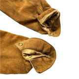 (VINTAGE) 1990'S～ MADE IN USA WESTERN by Schott SUEDE 4 POCKET TRUCKER JACKET