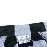 (designers) 2000'S～ MADE IN FRANCE COMME des GARCONS SHIRT PAINTED PLAID PATTERN LOOP COLLAR SHIRT