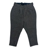 (designers) 2010 MADE IN JAPAN PHENOMENON HERRINGBONE WOOL 1 TUCK THREE QUARTER PANTS