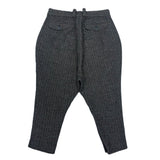 (designers) 2010 MADE IN JAPAN PHENOMENON HERRINGBONE WOOL 1 TUCK THREE QUARTER PANTS