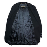 (designers) MADE IN GERMANY ESCADA DEFORMED COLLAR DESIGN 1 BUTTON BLAZER JACKET