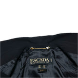 (designers) MADE IN GERMANY ESCADA DEFORMED COLLAR DESIGN 1 BUTTON BLAZER JACKET