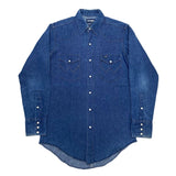 (vintage) 1980'S～ MADE IN USA WRANGLER DENIM WESTERN SHIRT