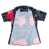 (VINTAGE) 2000'S～ PROJECT XY RISING SUN X KANJI ALL OVER PRINT SHORT SLEEVE POLY SHIRT