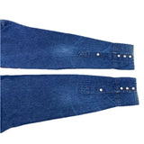 (vintage) 1980'S～ MADE IN USA WRANGLER DENIM WESTERN SHIRT