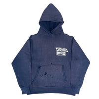 (BORO) 1970'S～ VELVA SHEEN FADED PULLOVER HOODIE SWEAT SHIRT WITH CHAMPION PLUG PRINT