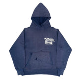 (BORO) 1970'S～ VELVA SHEEN FADED PULLOVER HOODIE SWEAT SHIRT WITH CHAMPION PLUG PRINT