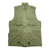 (vintage) 1990'S～ WILLIS & GEIGER STAND UP COLLAR HUNTING VEST WITH 13 POCKETS