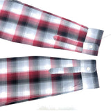 (VINTAGE) 2000'S～ WRANGLER SHADOW PLAID LOOP COLLAR BOX SHIRT