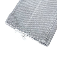 (VINTAGE) 1986 Levi's 509-2730 STRIPED GRAY DENIM PANTS
