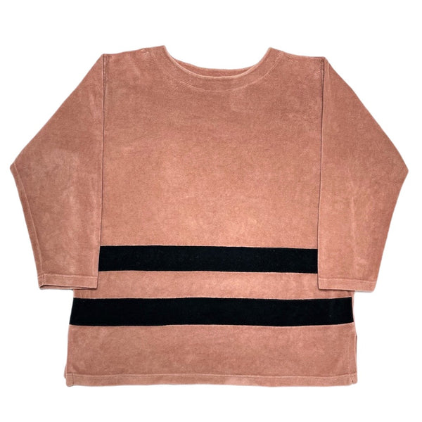 (VINTAGE) 1990'S～ MADE IN USA mr rogers LINED VELOUR SHIRT