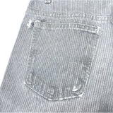 (VINTAGE) 1986 Levi's 509-2730 STRIPED GRAY DENIM PANTS