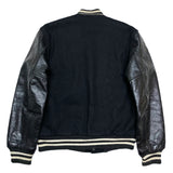 (VINTAGE) 1960'S～ MADE IN USA BUTWIN SLEEVE LEATHER PLAIN VARSITY JACKET