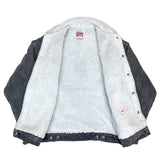 (VINTAGE) 1980'S～ MADE IN USA Levi's 70609-0260 GALACTIC WASH BLACK DENIM SHERPA JACKET