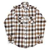 (VINTAGE) 1980'S～ MADE IN USA FIVE BROTHER PLAID PATTERN HEAVY FLANNEL SHIRT