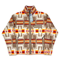 (VINTAGE) NEW 2000'S～ PENDLETON NATIVE PATTERN FLEECE JACKET