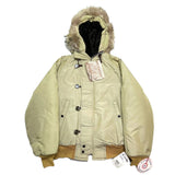 (VINTAGE) DEAD STOCK NEW 1990's～ MADE IN USA GOLDEN FLEECE by SPIEWAK N-2B TYPE FLIGHT JACKET