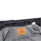 (VINTAGE) 1980'S～ Levi's 75505-0259 2 POCKET YARN DYED BLACK DENIM TRUCKER JACKET