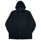 (DESIGNERS) AD1991 COMME des GARCONS HOMME PADDED ZIP UP HOODED JACKET