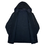 (DESIGNERS) AD1991 COMME des GARCONS HOMME PADDED ZIP UP HOODED JACKET