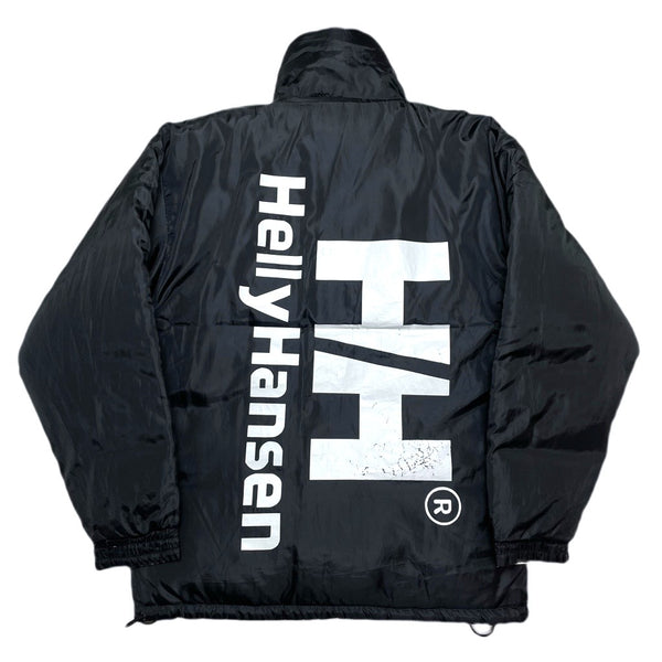 (VINTAGE) 1990'S～ HELLY HANSEN REVERSIBLE DOWN AND THICK PADDED JACKET WITH BIG LOGO