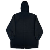 (DESIGNERS) AD1991 COMME des GARCONS HOMME PADDED ZIP UP HOODED JACKET