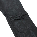 (designers) MADE IN ITALY GRIFFIN 3D KNEE DESIGN PANTS