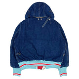 (DESIGNERS) 1990'S～ PINK HOUSE CWU-36/P TYPE PADDED DENIM FLIGHT JACKET WITH HOOD