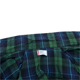 (vintage) 2002 Levi's ENGINEERED JEANS PLAID PATTERN OPEN COLLAR SHORT SLEEVE SHIRT